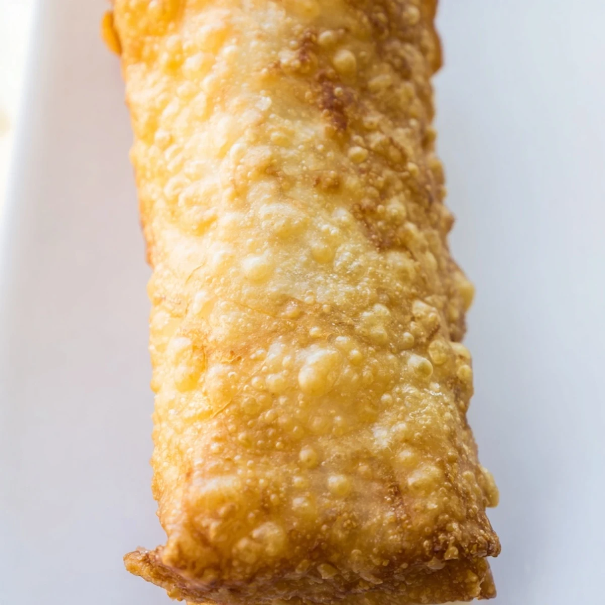 Fried Southwest egg rolls with spicy chicken and bean mixture ready for dipping